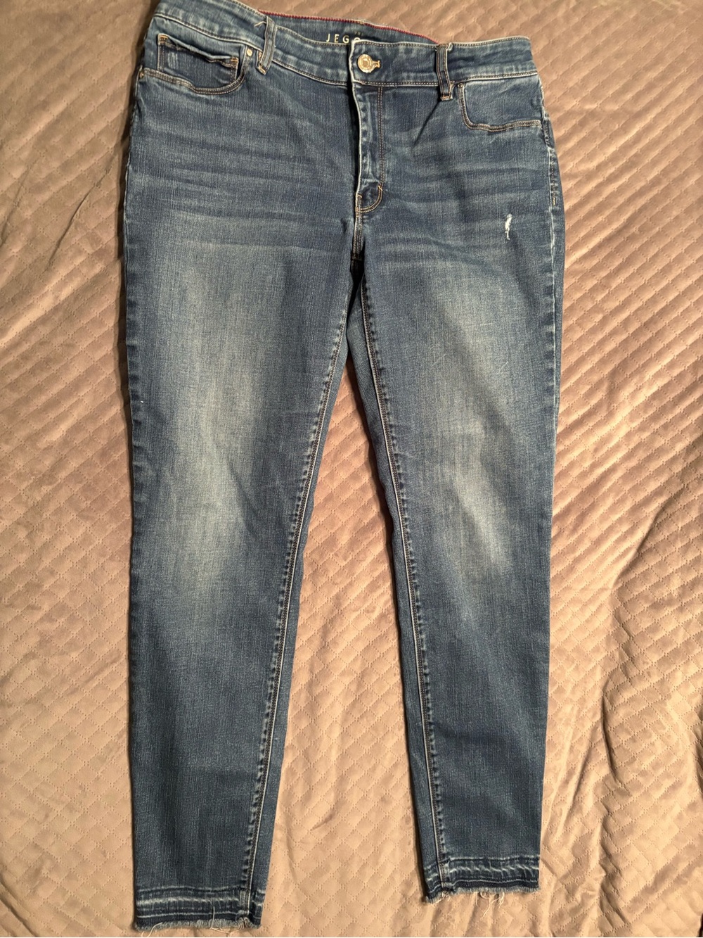 White House Black Market Jeans 12L Jegging Skinny Jeans 12 Long WHBM Denim